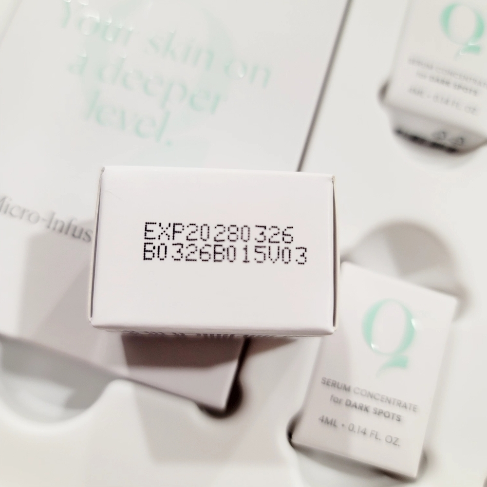 New Qure Skincare Micro-Infusion System 2 Month Supply Dark Spots Glass Skin - Picture 11 of 17